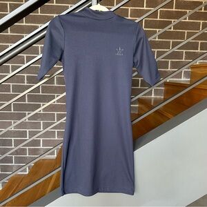 Original Adidas form fitting ribbed dress size small